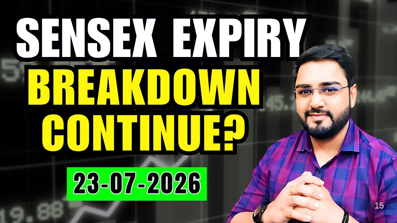 Прогноз по Nifty на завтра | Анализ Sensex и Bank Nifty на уровне операторов | Настройка на день ...