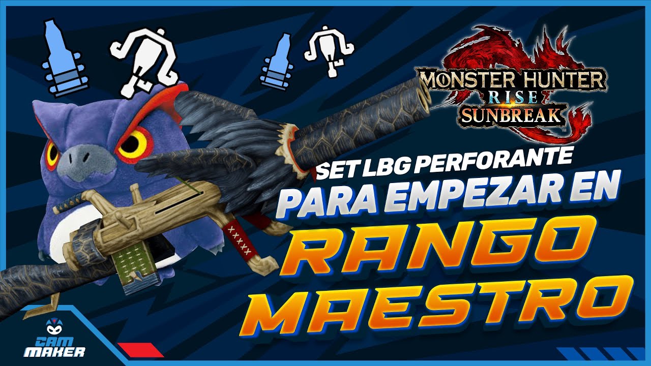 Set Build de Ballesta Perforante para empezar en Rango Maestro | Monster Hunter Sunbreak