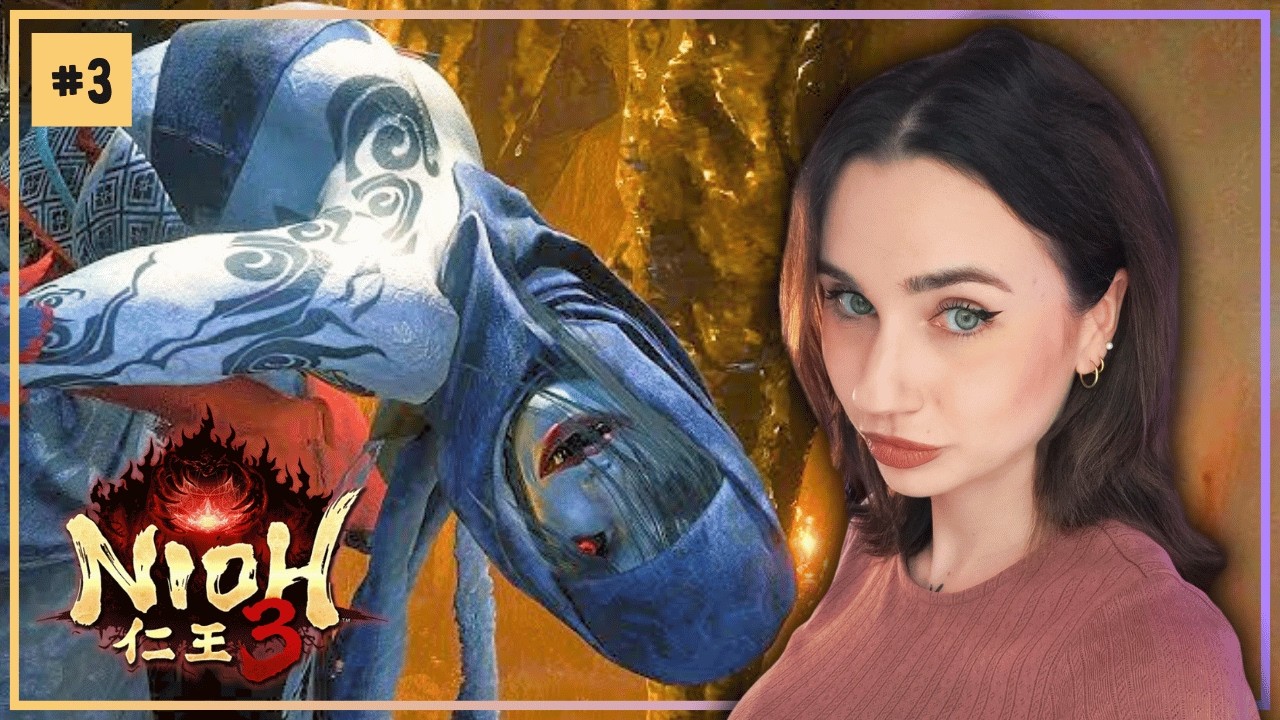 NIOH 3 &middot; Hino-enma in Haunting Caves (South Region) | First Playthrough 100% | Thundrea | 03