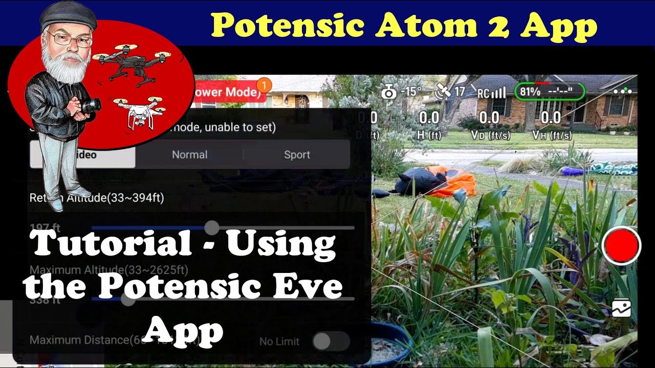 Potensic Atom 2 Control App - How to Use the Powerful Potensic Eve 4K