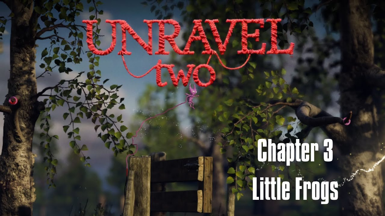 Unravel Two - Chapter 3: Little Frogs | 4K PS5 | No Commentary