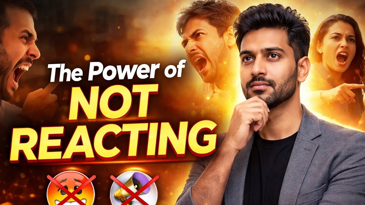 The power of not reacting