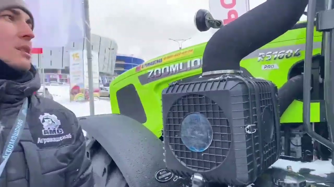 Zoomlion RS1604 и Zoomlion RN904 с погрузчиком TURS-1500 (Сальсксельмаш)