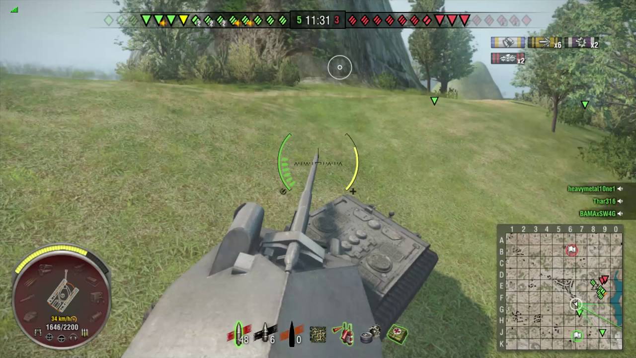World of Tanks Xbox 360: WT auf E100 on Dragon Ridge