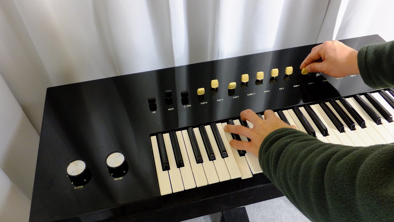 YAMAHA Electone A-3(1966年)DEMO