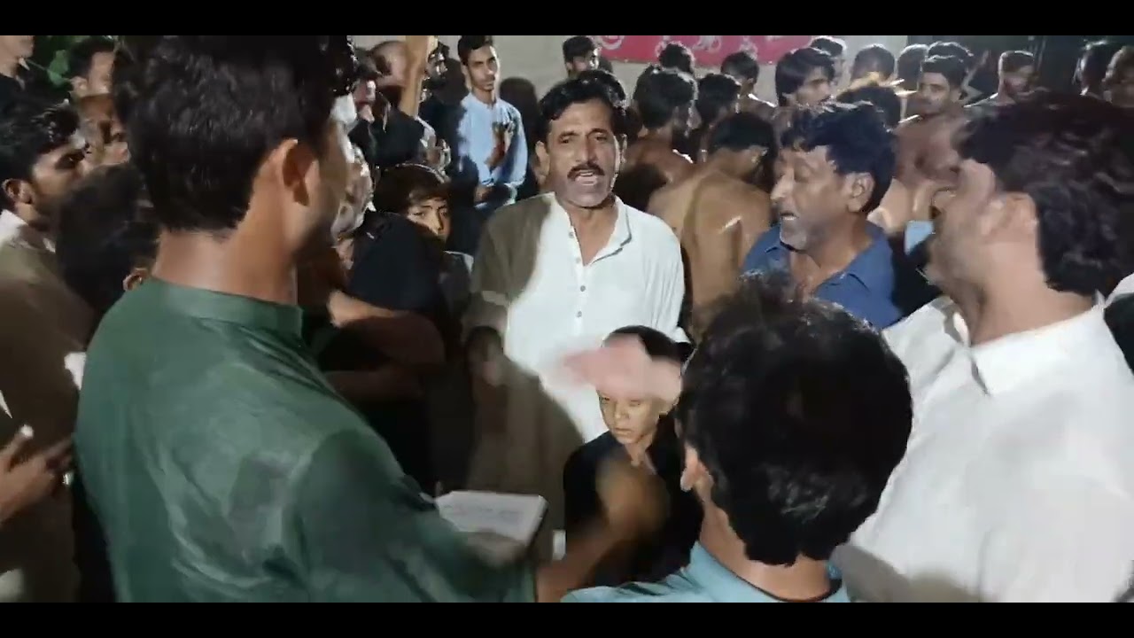noha Na Hai Jhoola na hai Jholi, Matmi Sangat Sipah e Ali Akbar Shikarpur Abid Khan Darishak