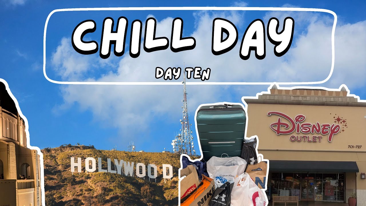 Outlet Shopping & Disney Store + Evening at Griffith Observatory With Amazing Los Angeles Views
