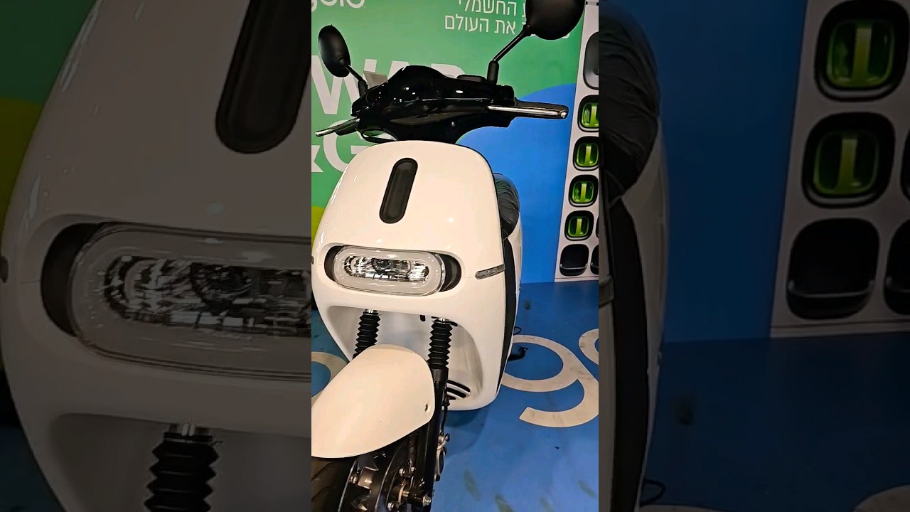 Electric Scooter - Gogoro S2, Plus 2 Black and White versions #gogoro #s2 #scooter #electric #black