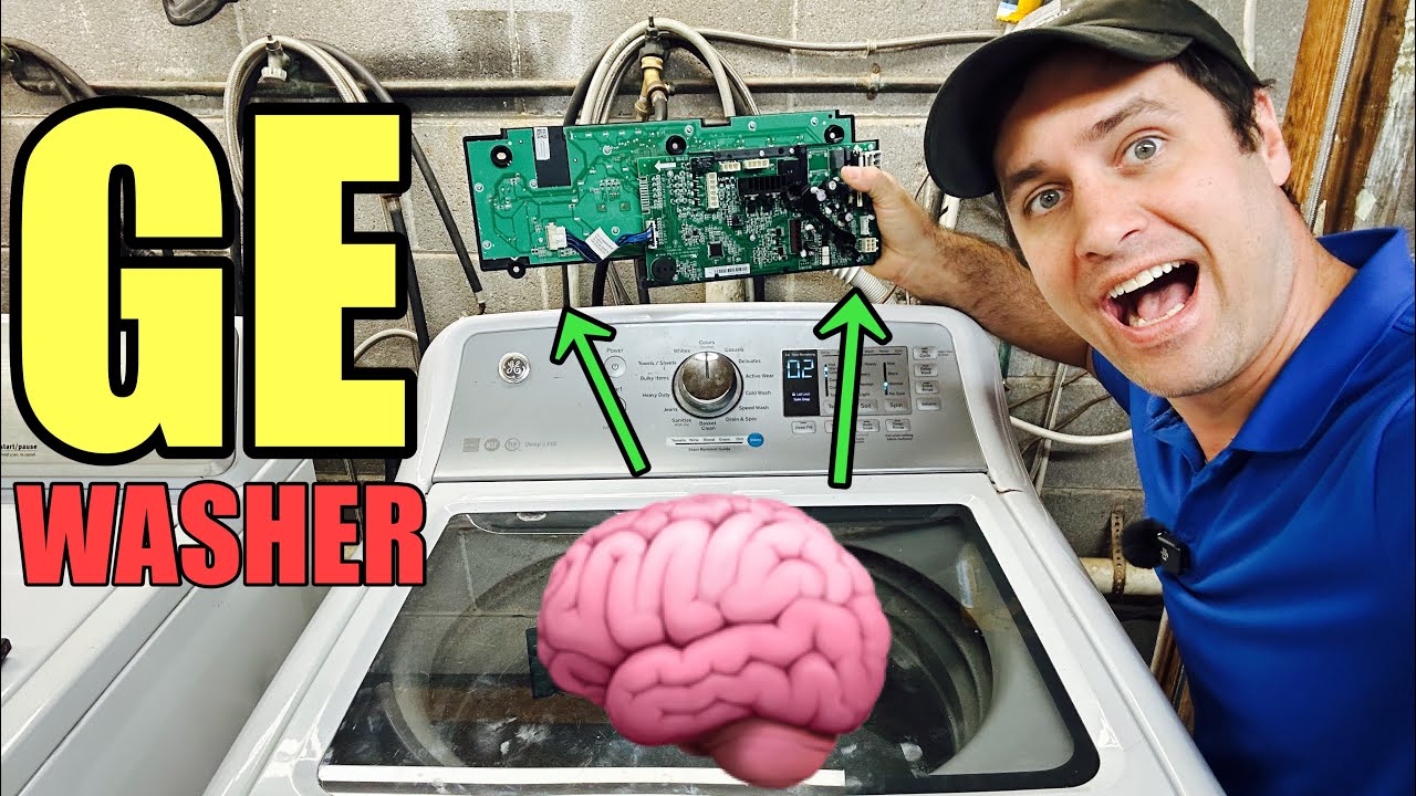 Why This GE Washer Is Locked & Won’t Come On | Bad Main Control Board | GTW680BSJ5WW