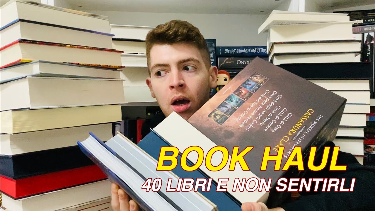 UN BOOK HAUL MASTODONTICO || +40 LIBRI 📖