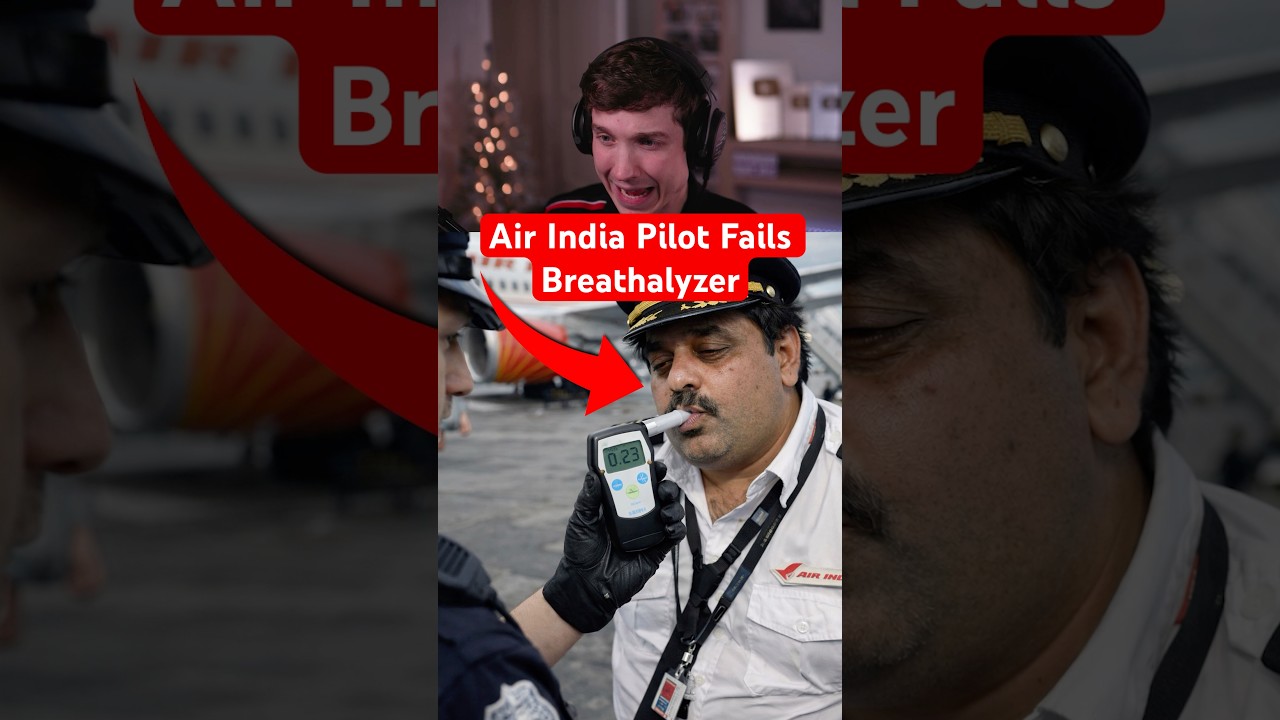 Пилот Air India не прошёл тест на содержание алкоголя в крови.