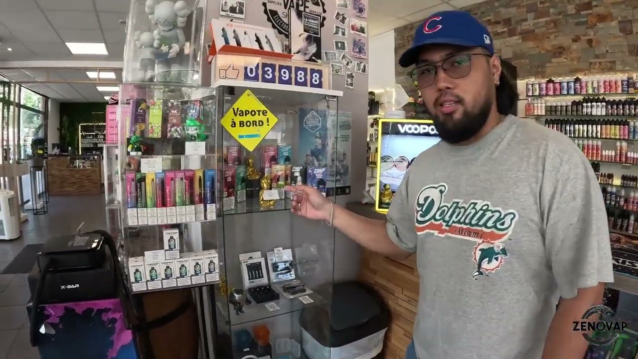 ON TE PRESENTE NOTRE VAPE SHOP ** ZENOVAP **