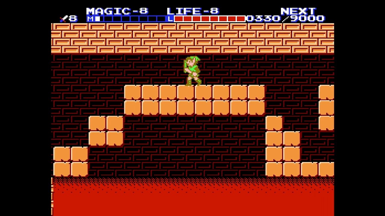 Zelda 2 Grand Palace clear