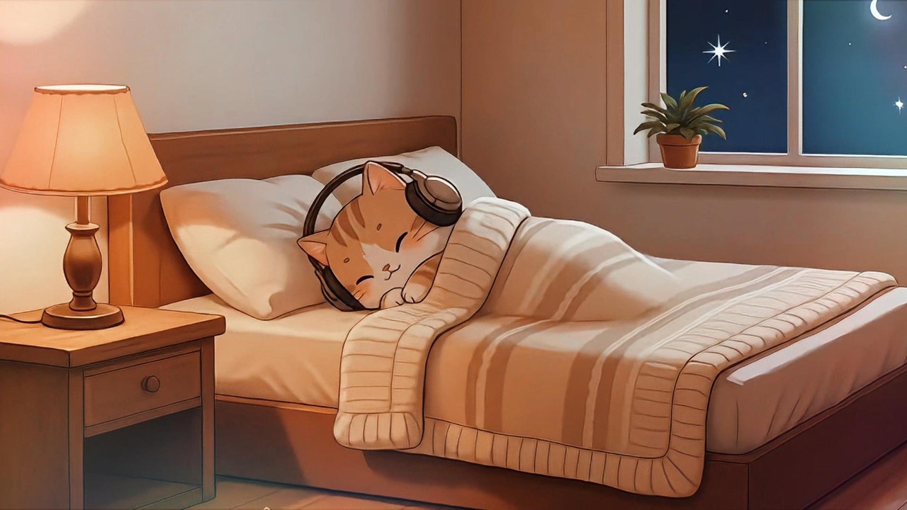 1 Hour Deep Sleep Music | Cozy Blanket Snuggle 🌙 | Soft Sleep & Relax Music |