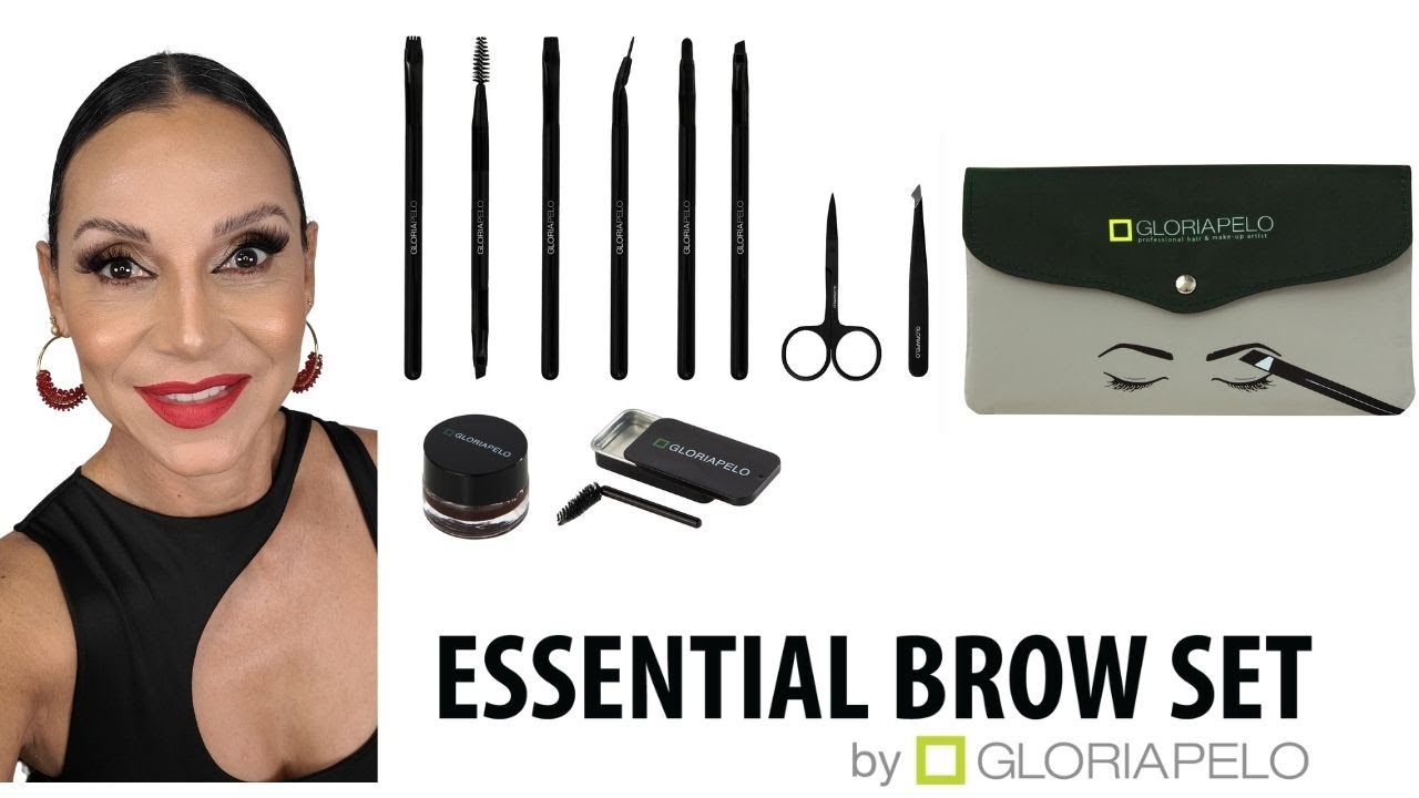 ESSENTIAL BROW SET by GLORIAPELO (PINCELES ESENCIALES PARA TUS CEJAS)