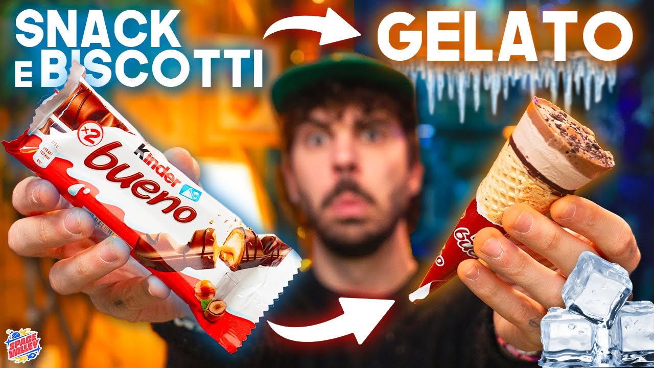 Assaggiamo tutti i GELATI di SNACK e BISCOTTI famosi!