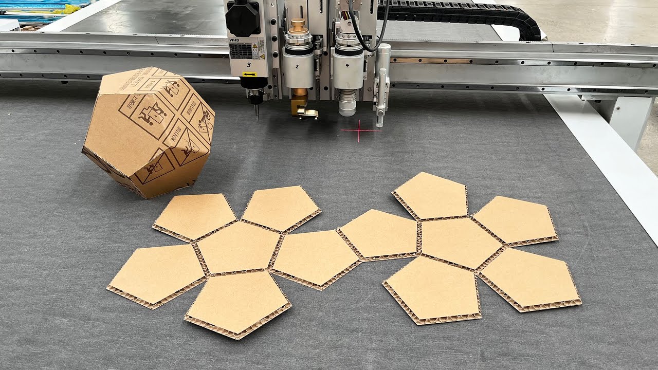 CNC Honeycomb Cardboard Carton Box Cutting Machine