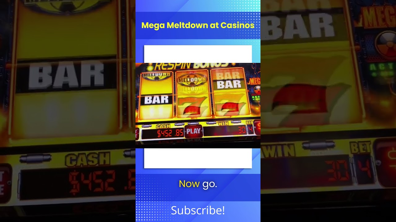 Experience the  Mega Meltdown! 🤑 at the worlds largest casino!