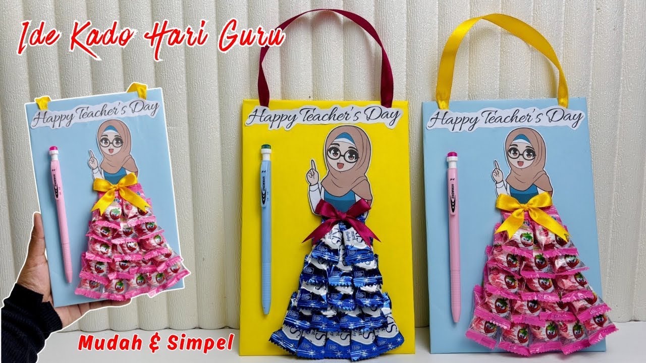 Ide Kado Hari Guru Mudah Dan Simpel || Kado Hari Guru Low Budget || Teachers Day Gift Idea