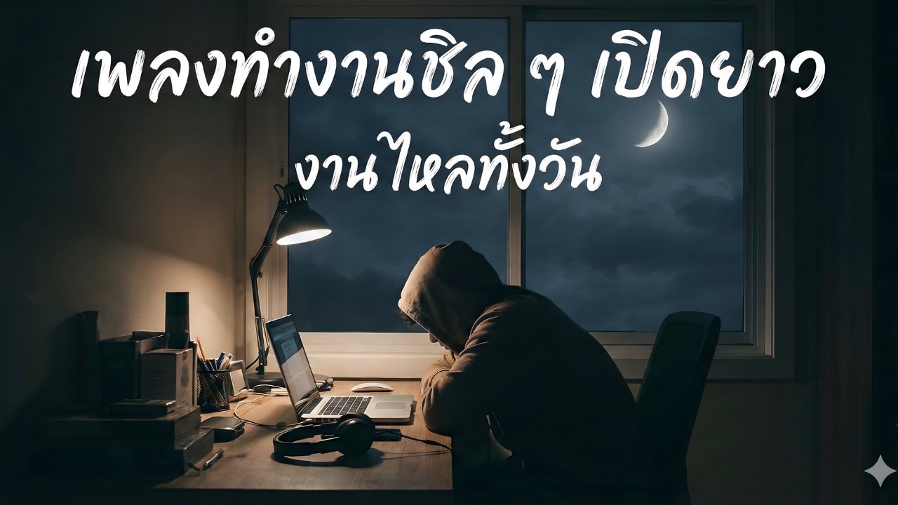 10 ชั่วโมง เพลงทำงานชิล ๆ | เปิดยาว งานไหลทั้งวัน