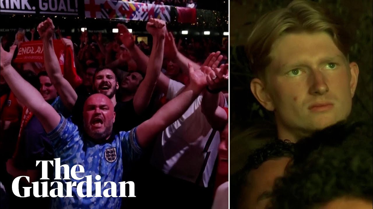 England fans erupt as Dutch fans rue Euro 2024 semi-final loss