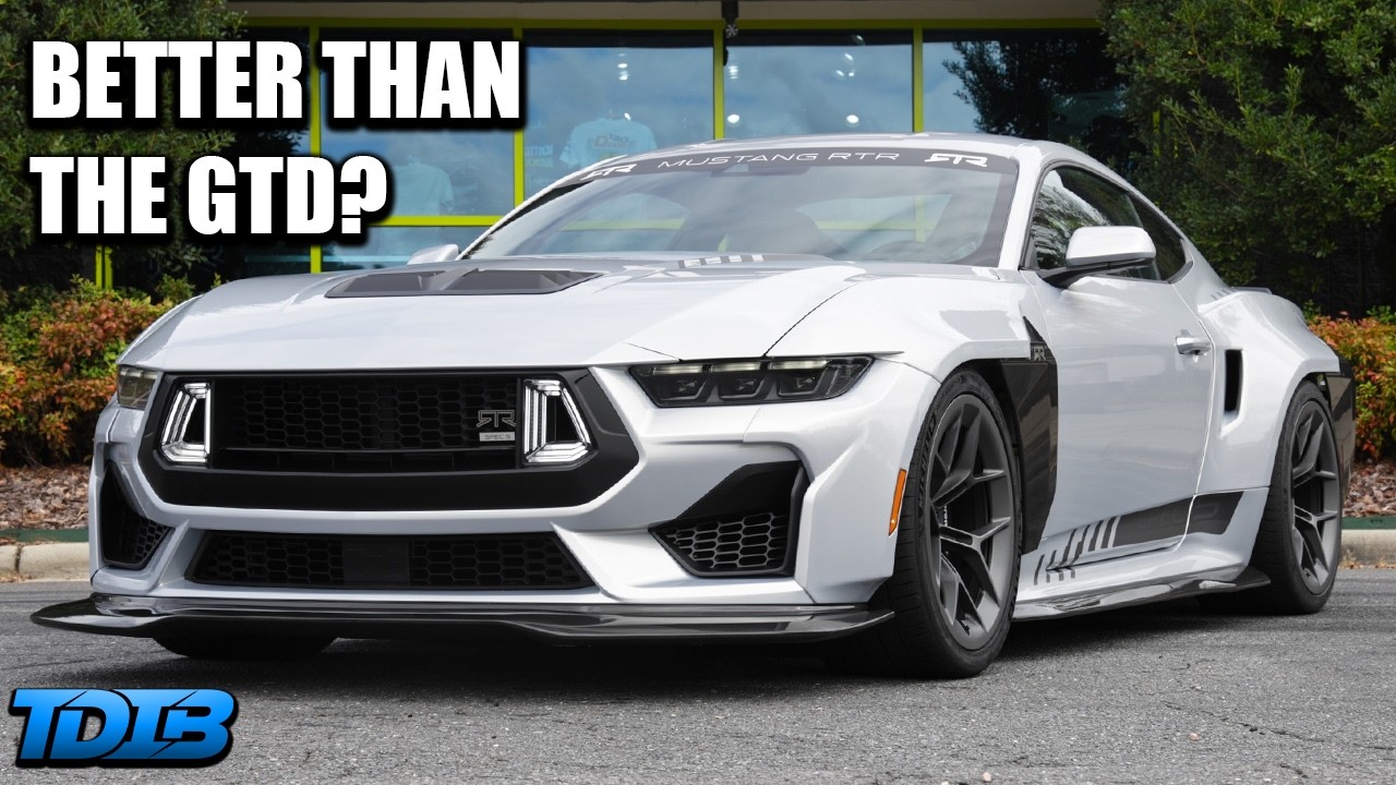 Ford Mustang RTR Spec 5 2025 года мощностью 870 л.с. — это просто ДЬЯВОЛИЧЕСТВО