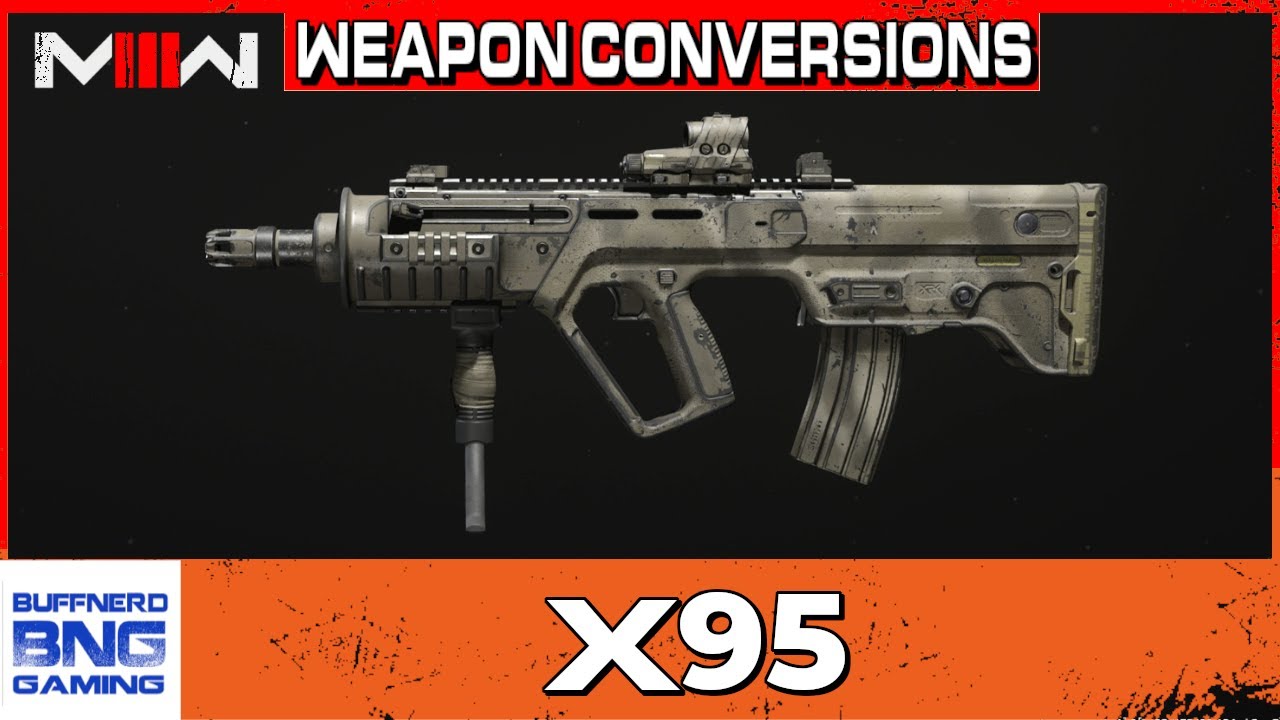 IWI Tavor X95 (MTAR) - Weapon Conversion - Call Of Duty Modern Warfare III