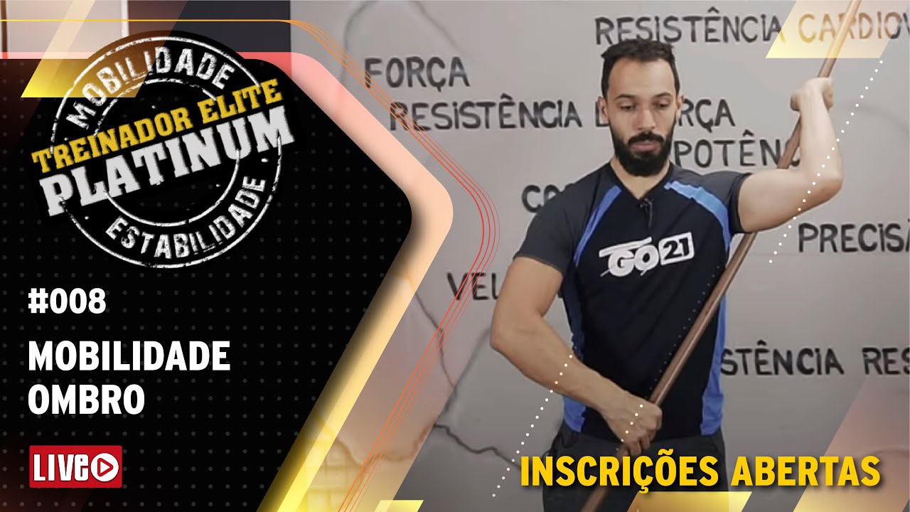 #008 Maratona da mobilidade | Mobilidade de ombro + Inscrição curso