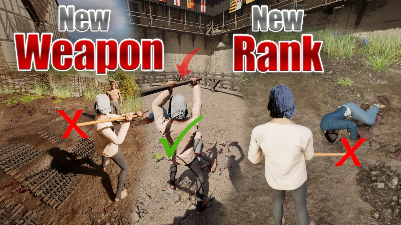 BEST WEAPON for Beginners! NEW RANK! Half Sword COMEBACK Gameplay in 2026!