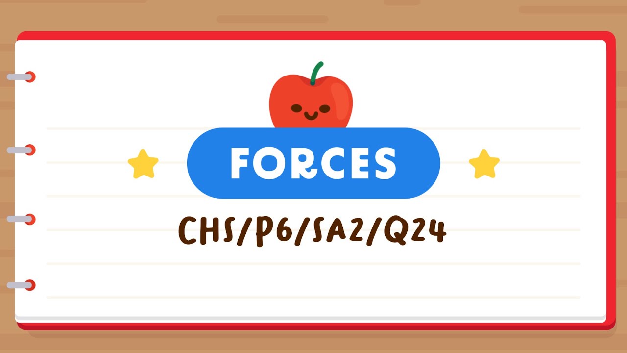 PSLE SCIENCE MADE SIMPLE EP174 | Forces | Why Did The Ball Of Paper Reach The Ground Faster? 🗞