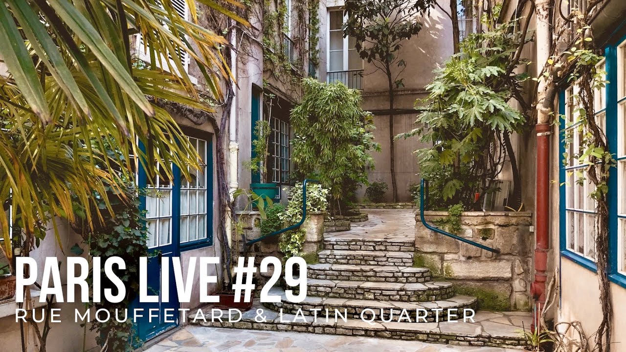Archive Episode (2018): Rue Mouffetard & Latin Quarter - Paris Live #29