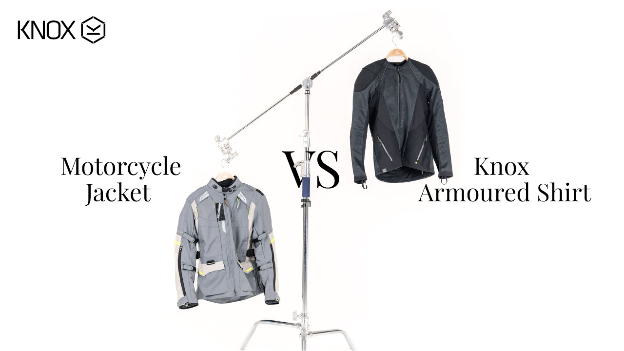 Motorcycle Jacket VS Knox Armoured Shirt