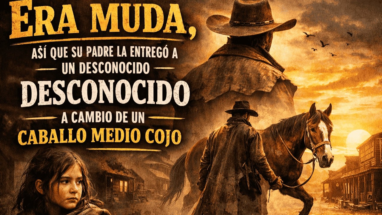 Era muda, así que su padre la entregó a un desconocido a cambio de un caballo medio cojo.
