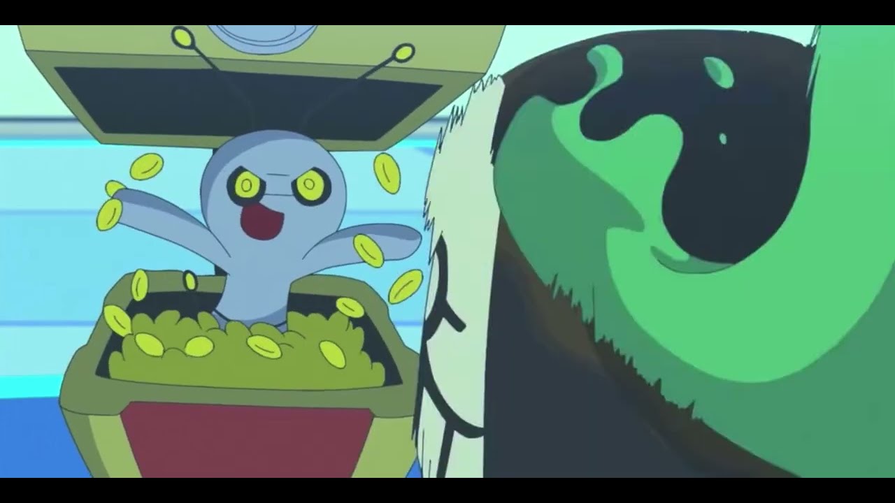 Gimmighoul & Sinistcha Scary Battle! (Pok&eacute;mon Horizons)