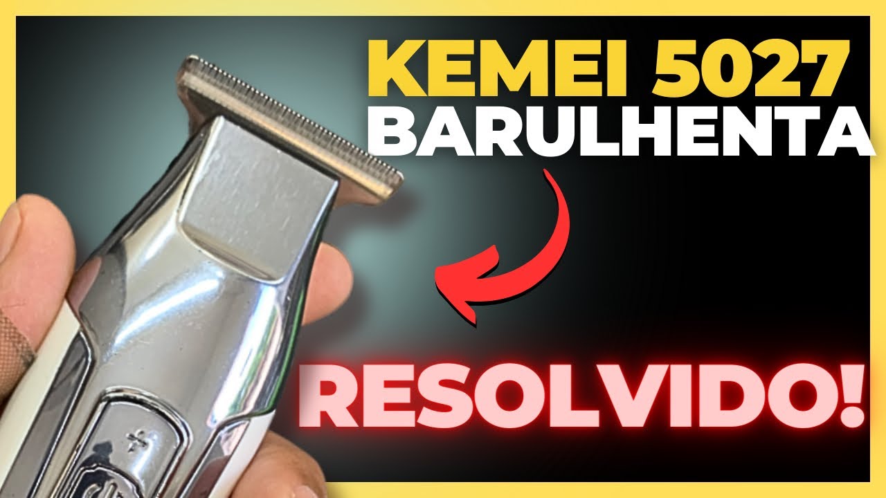 KEMEI 5027 SEGREDO REVELADO: MISTÉRIO DO BARULHO