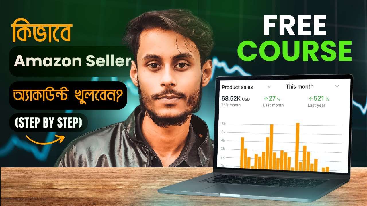 How To Open Amazon Seller Account From Bangladesh 2024 | Step By Step  For Beginners