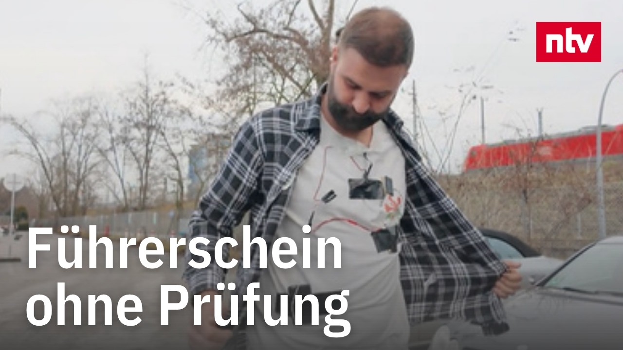 Undercover-Recherche: F&uuml;hrerschein-Betrug in Deutschland