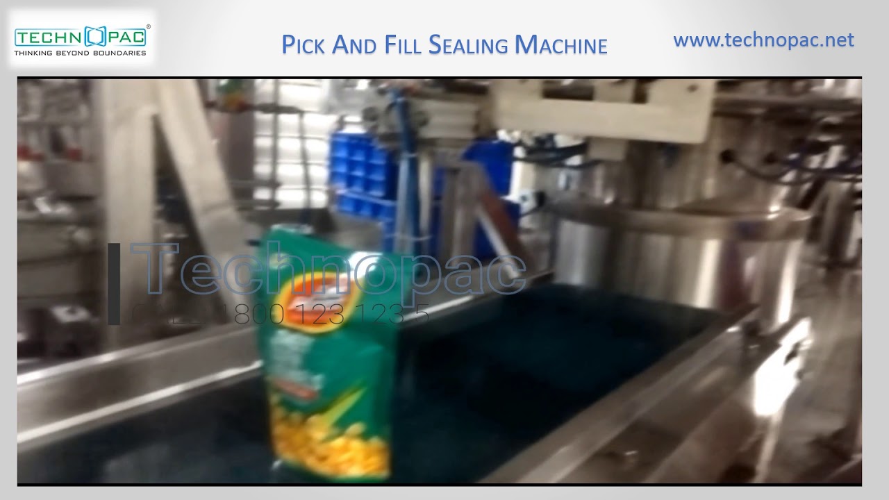 Pick and Fill Machine