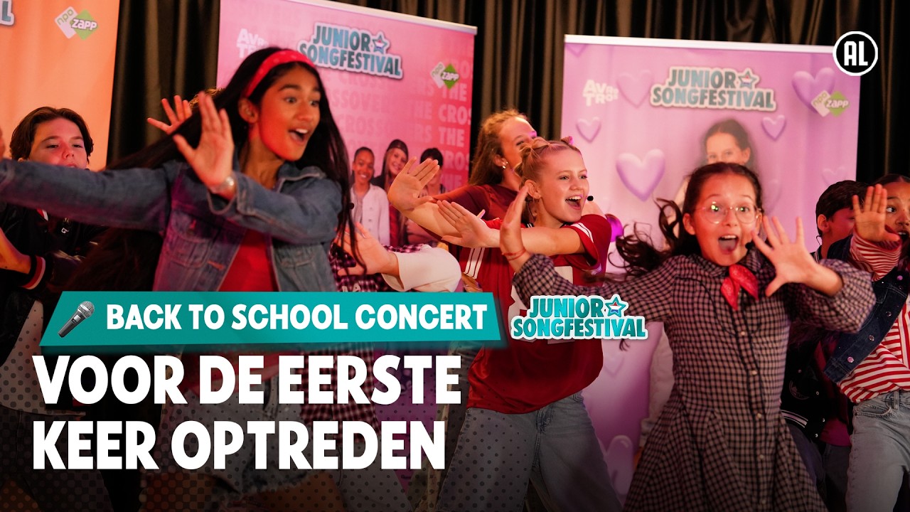 #11 WIE PRESENTEERT EIGENLIJK HET BACK TO SCHOOL CONCERT? 🤭 | JUNIOR SONGFESTIVAL 2026 🇳🇱