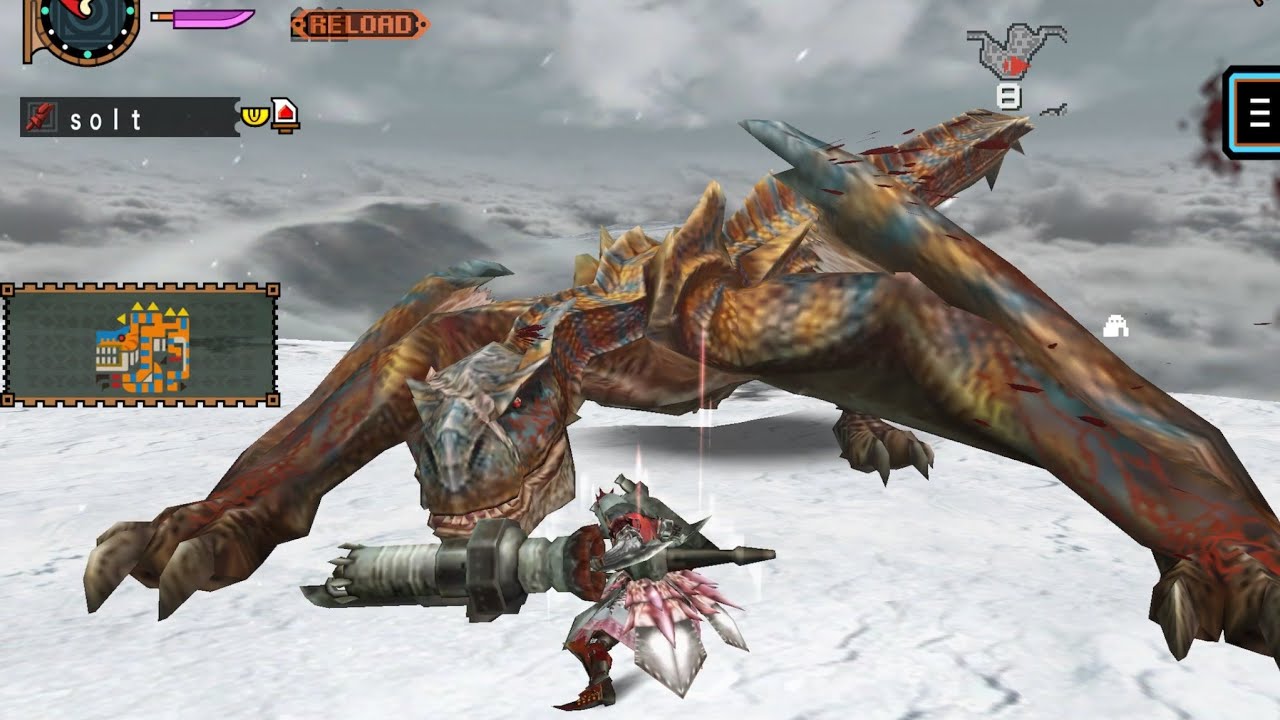 【MHP2G for iOS】絶対強者 ガンランス Solo
