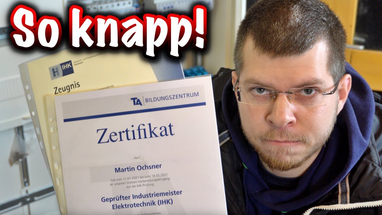 Durch die Ergänzungsprüfungen zum Meister?! ElektroM
