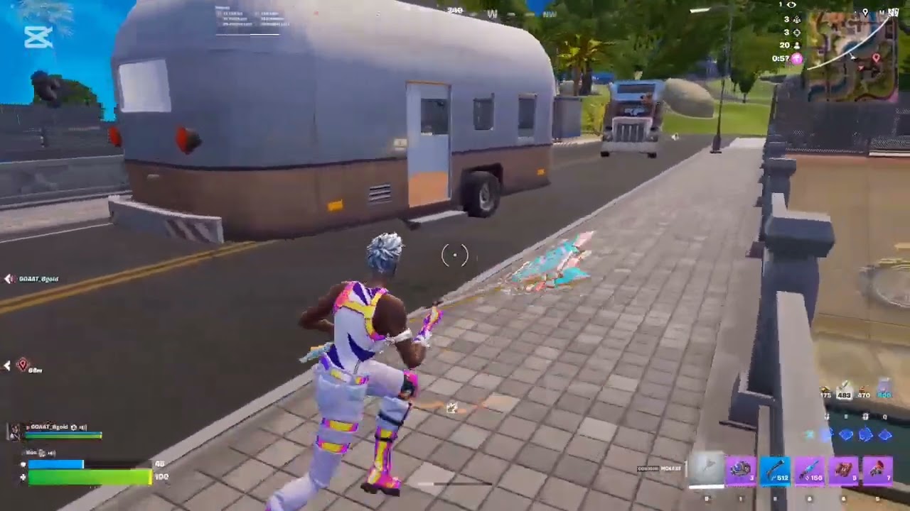 اول مقطع لنا فورت نايت 😍