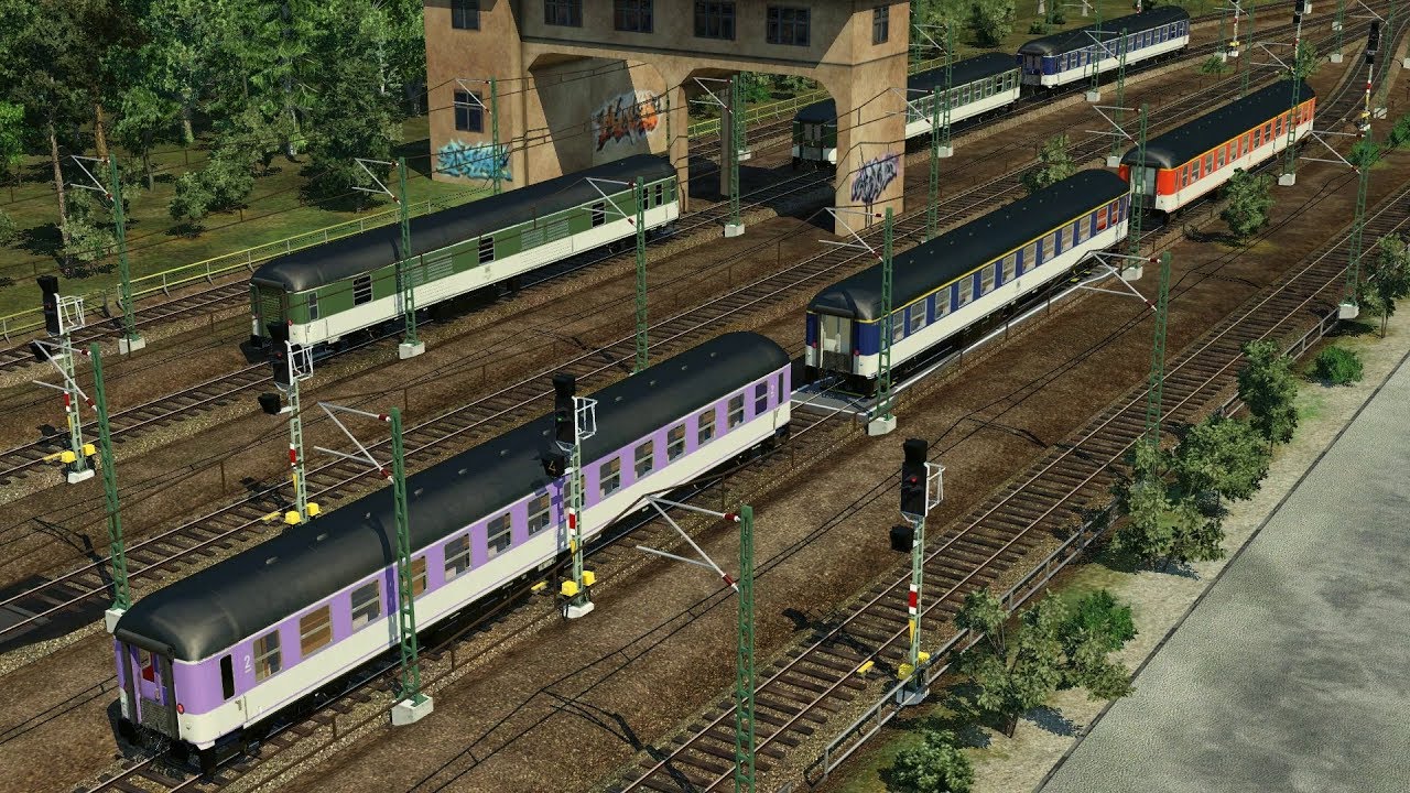Transport Fever [Modvorstellung] m-Wagen in Popfarben