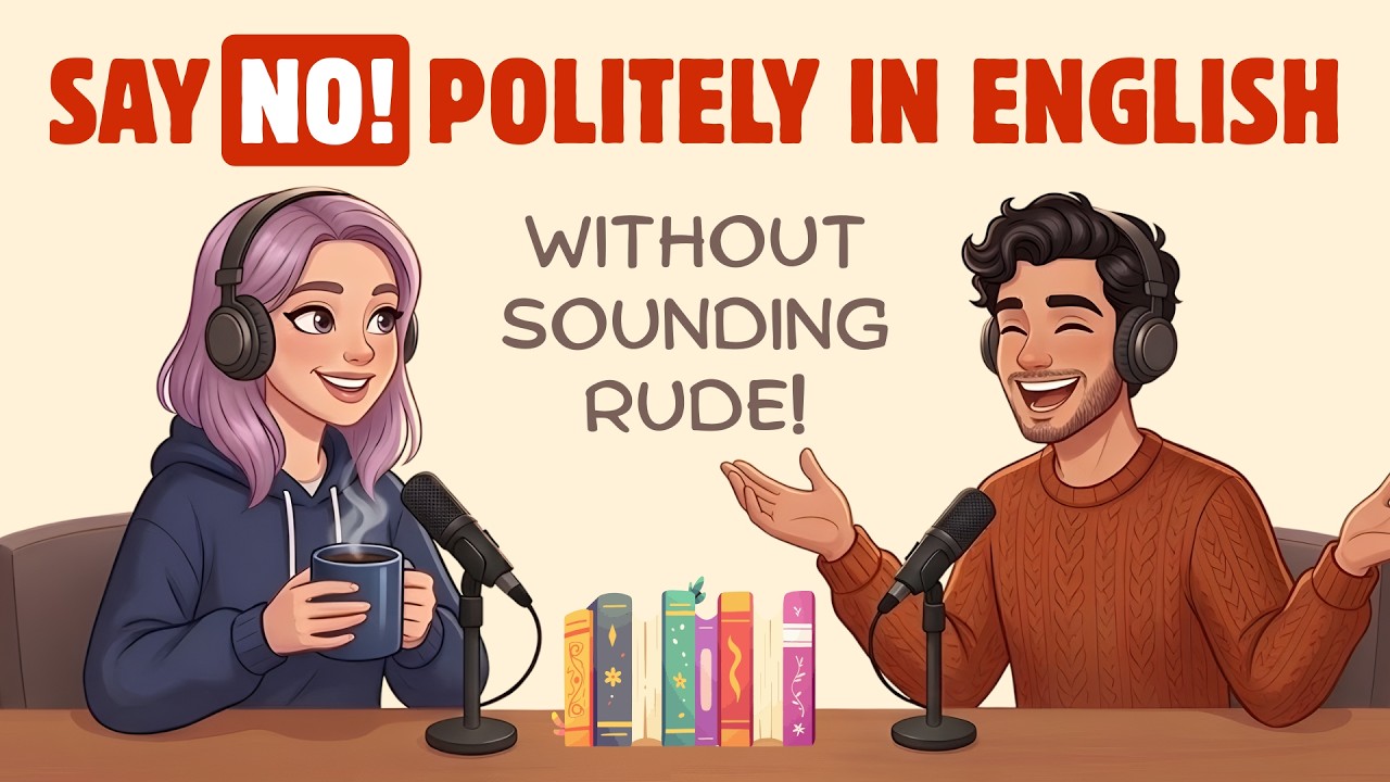 Say NO Politely in English | English Podcast for Easy English Conversation | English Listening