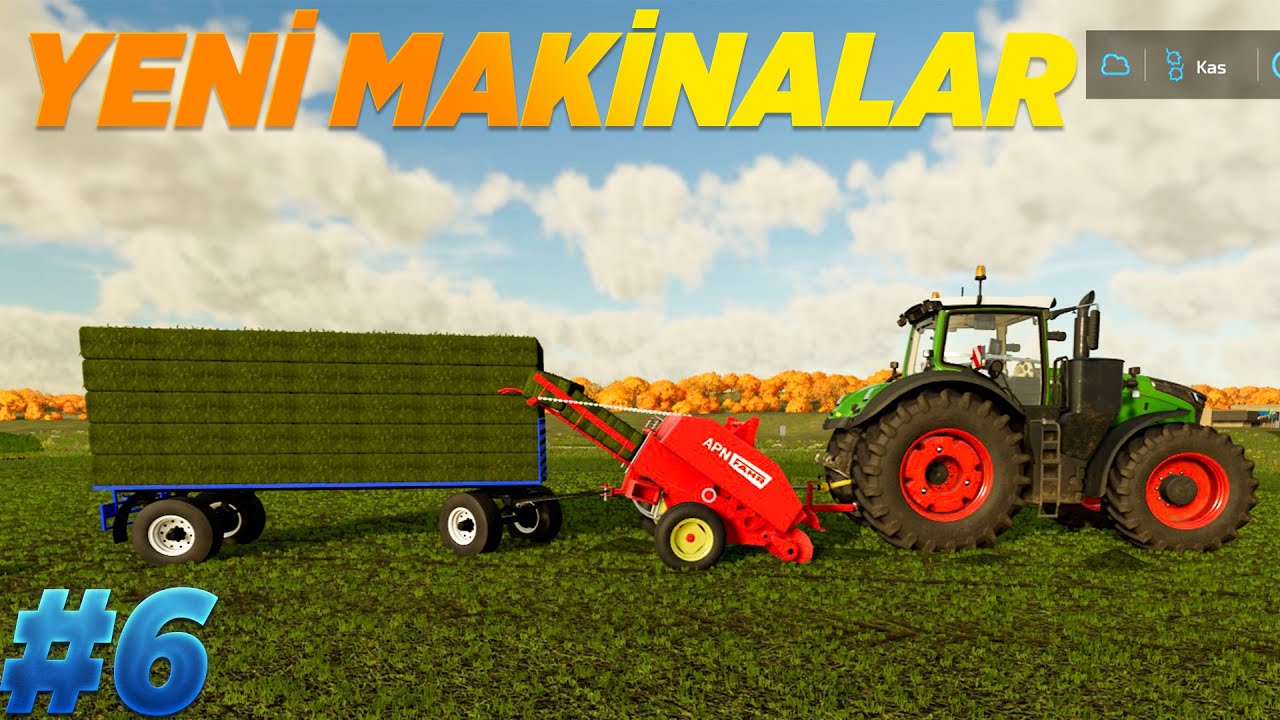 YENİ MOD EKİPMANLARLA BALYA ARTIK ÇOK KOLAY | FARMİNG SİMULATOR 2022 | fs 22 | vadinin sahibi