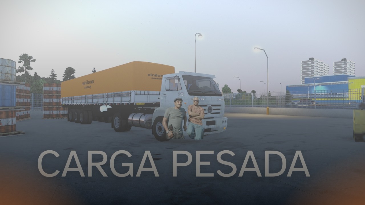COMEÇOU A GRAVAÇAO DO NOVO EPISODIO DO CARGA PESADA NO ETS2 !!!!!