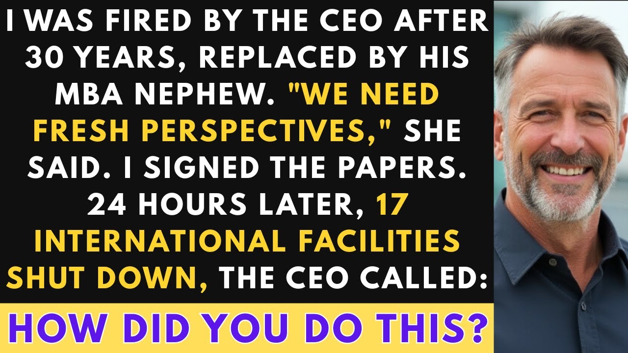 CEO's Mistake Replacing Me With MBA Nephew After 30 Years—I Shut Down Supply Chain Worth Millions