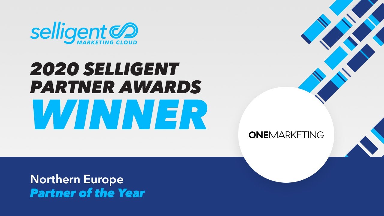 2020 Selligent Partner Awards Winner | ONE Marketing