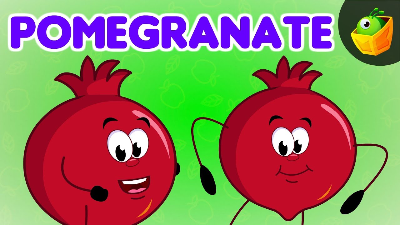 Pomegranate Song | Fruit Song | Red
