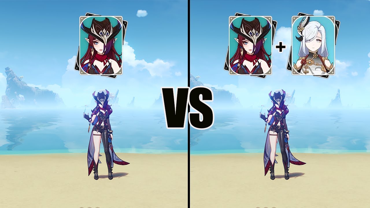 Chasca with Shenhe - Can Shenhe BUFF Chasca Cryo DMG?? // Genshin impact